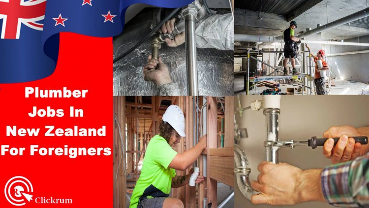 Plumber Jobs In New Zealand For Foreigners
